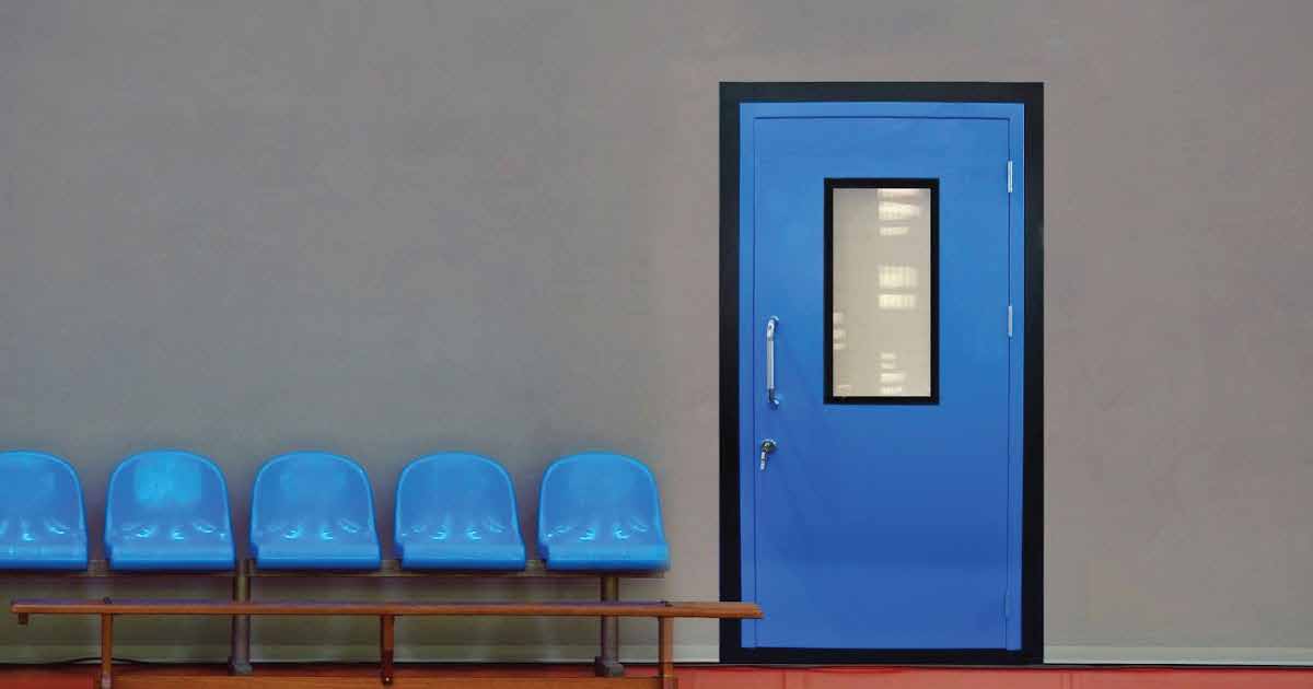 Single Leaf Clean Room Door